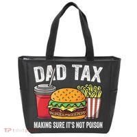 Dad Tax Making Sure It's Not Poi Son Funny Father's Day  Tote Bag thumb 0