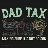 Dad Tax Making Sure It's Not Funny Fathers Day Mousepad thumb 1