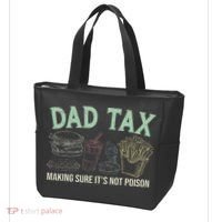 Dad Tax Making Sure It's Not Funny Fathers Day Tote Bag thumb 3