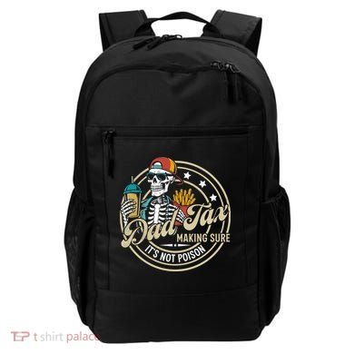 Dad Tax Making Sure Not Poison Backpack