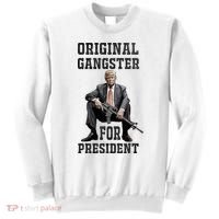 Donald Trump Mugshot Original Gangster For President 2024 Sweatshirt thumb 0