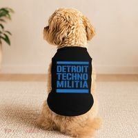 Detroit Techno Militia Blue Doggie Tank thumb 2
