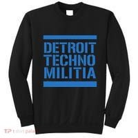 Detroit Techno Militia Blue Sweatshirt thumb 0