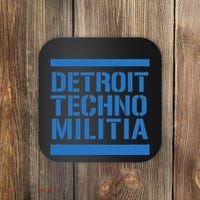 Detroit Techno Militia Blue Coaster thumb 0