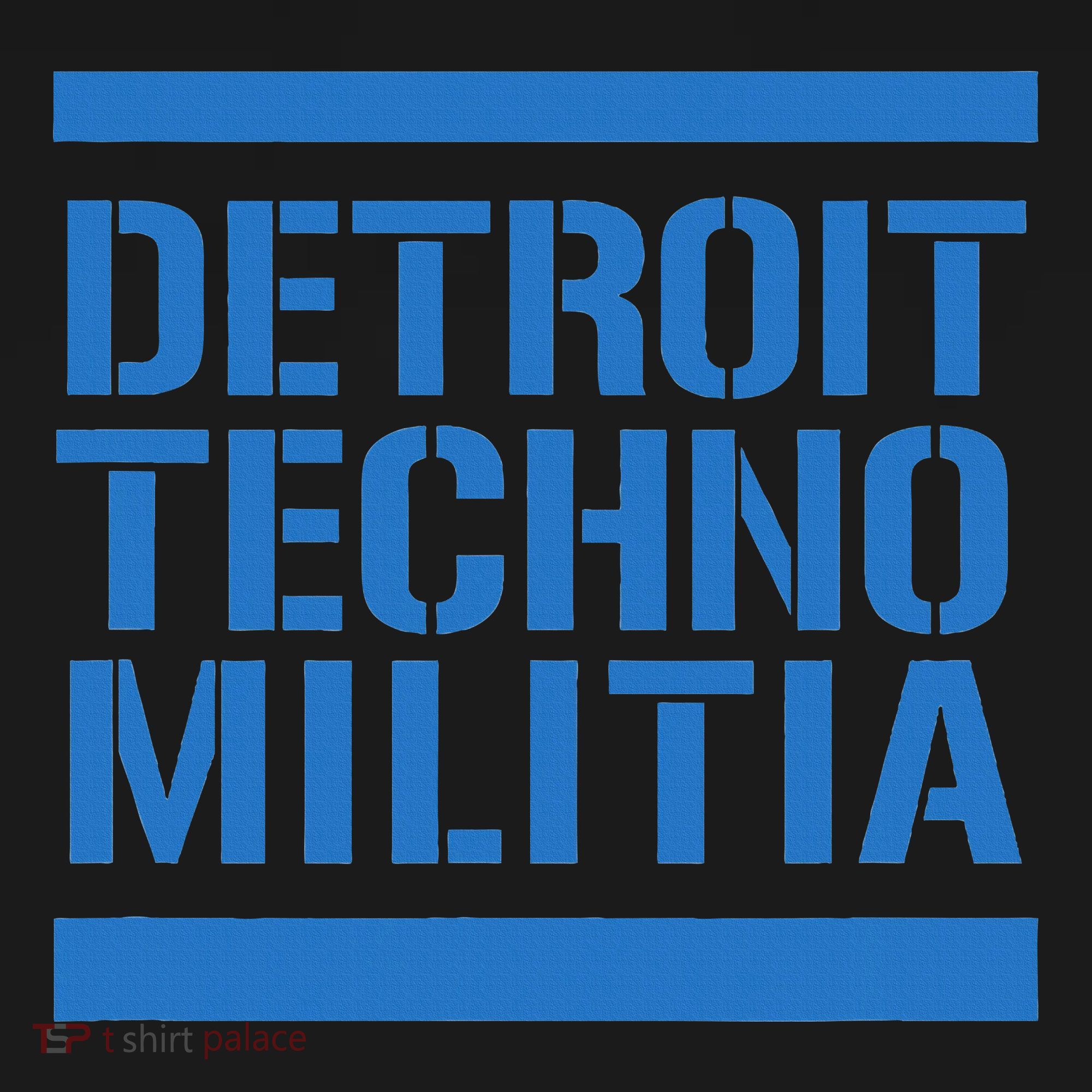 Detroit Techno Militia Blue Pajama Set