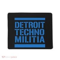 Detroit Techno Militia Blue Mousepad thumb 0