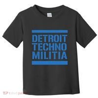 Detroit Techno Militia Blue Toddler T-Shirt thumb 0