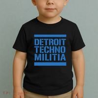 Detroit Techno Militia Blue Toddler T-Shirt thumb 2