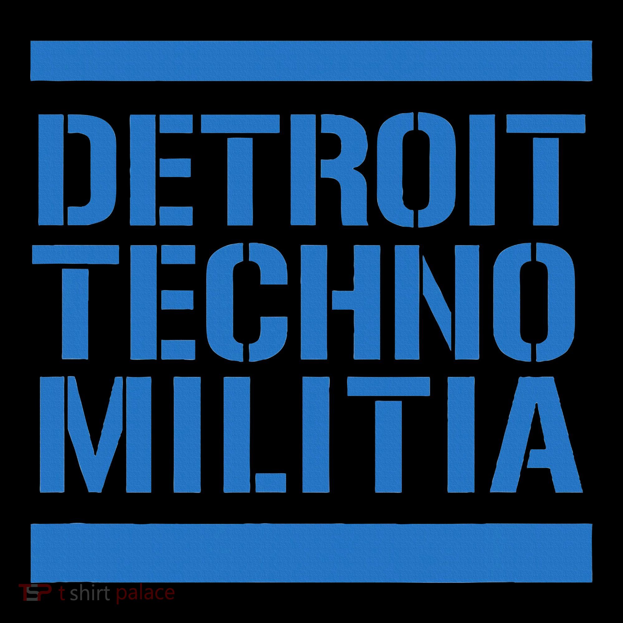 Detroit Techno Militia Blue Visor