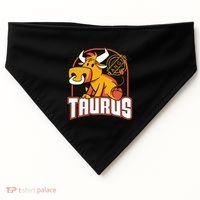 Don't Test Me I'm A Taurus Bull Birthday Gift USA-Made Doggie Bandana thumb 0