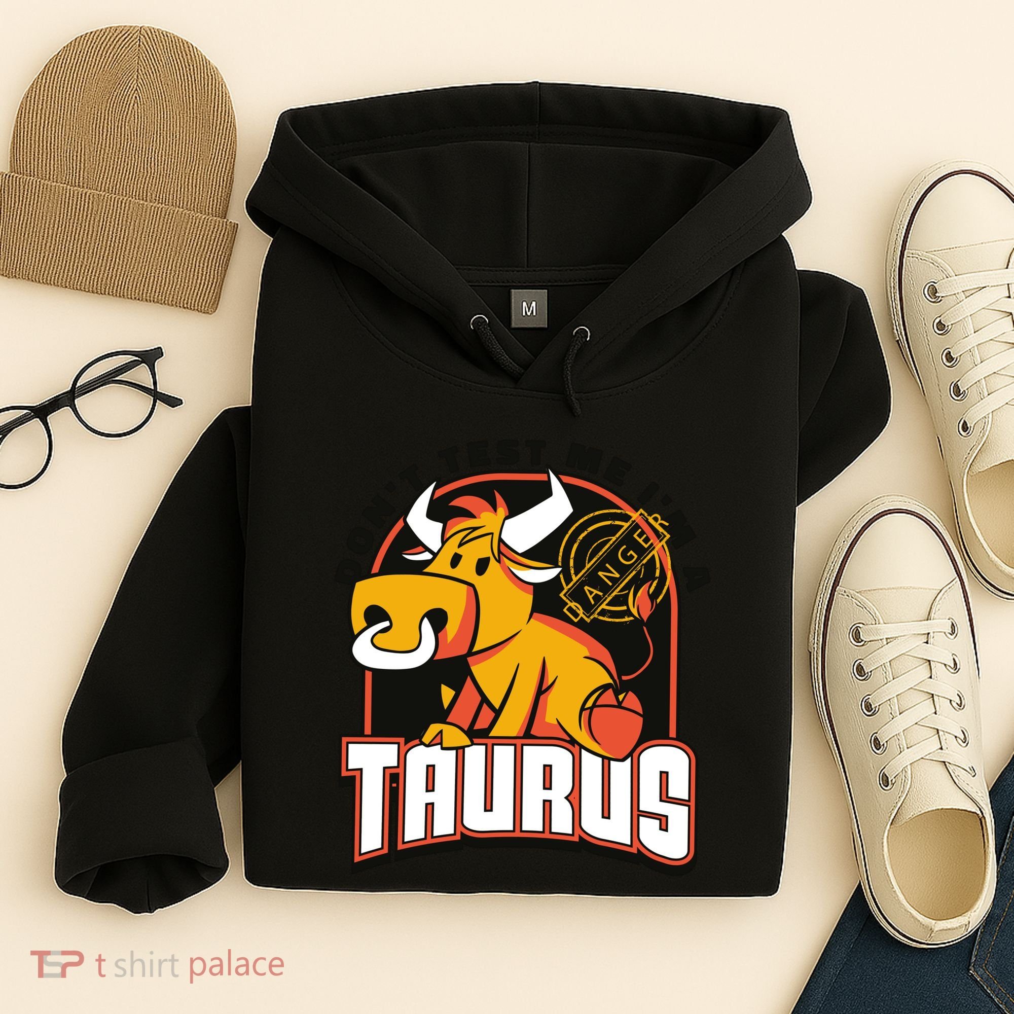 Don't Test Me I'm A Taurus Bull Birthday Gift Hoodie