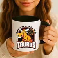 Don't Test Me I'm A Taurus Bull Birthday Gift Coffee Mug thumb 3