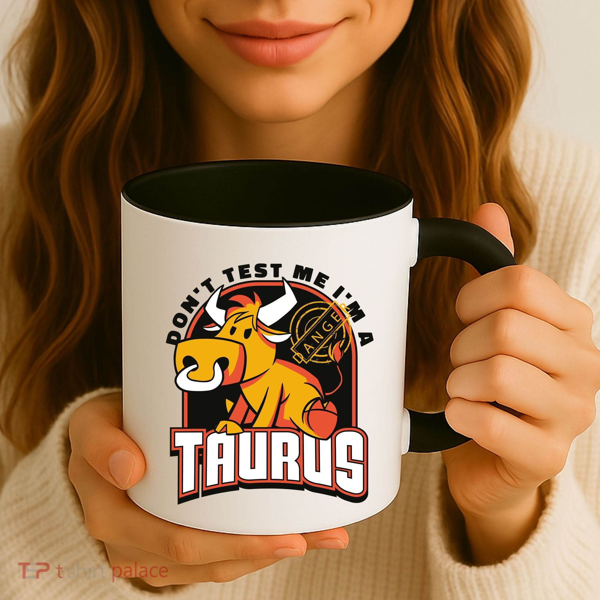Don't Test Me I'm A Taurus Bull Birthday Gift Coffee Mug