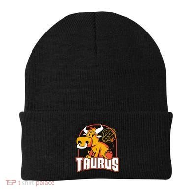 Don't Test Me I'm A Taurus Bull Birthday Gift Beanie