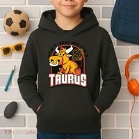 Don't Test Me I'm A Taurus Bull Birthday Gift Kids Hoodie thumb 2