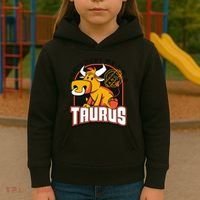 Don't Test Me I'm A Taurus Bull Birthday Gift Kids Hoodie thumb 3