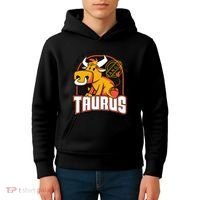 Don't Test Me I'm A Taurus Bull Birthday Gift Kids Hoodie thumb 4