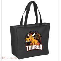 Don't Test Me I'm A Taurus Bull Birthday Gift Tote Bag thumb 2