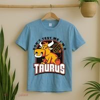 Don't Test Me I'm A Taurus Bull Birthday Gift T-Shirt thumb 2