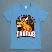 Don't Test Me I'm A Taurus Bull Birthday Gift T-Shirt thumb 4