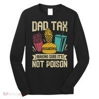 Dad Tax Making Sure It's Not Funny Father's Day Long Sleeve Shirt thumb 0