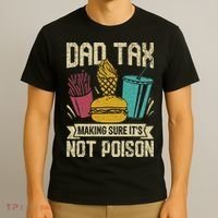 Dad Tax Making Sure It's Not Funny Father's Day T-Shirt thumb 3