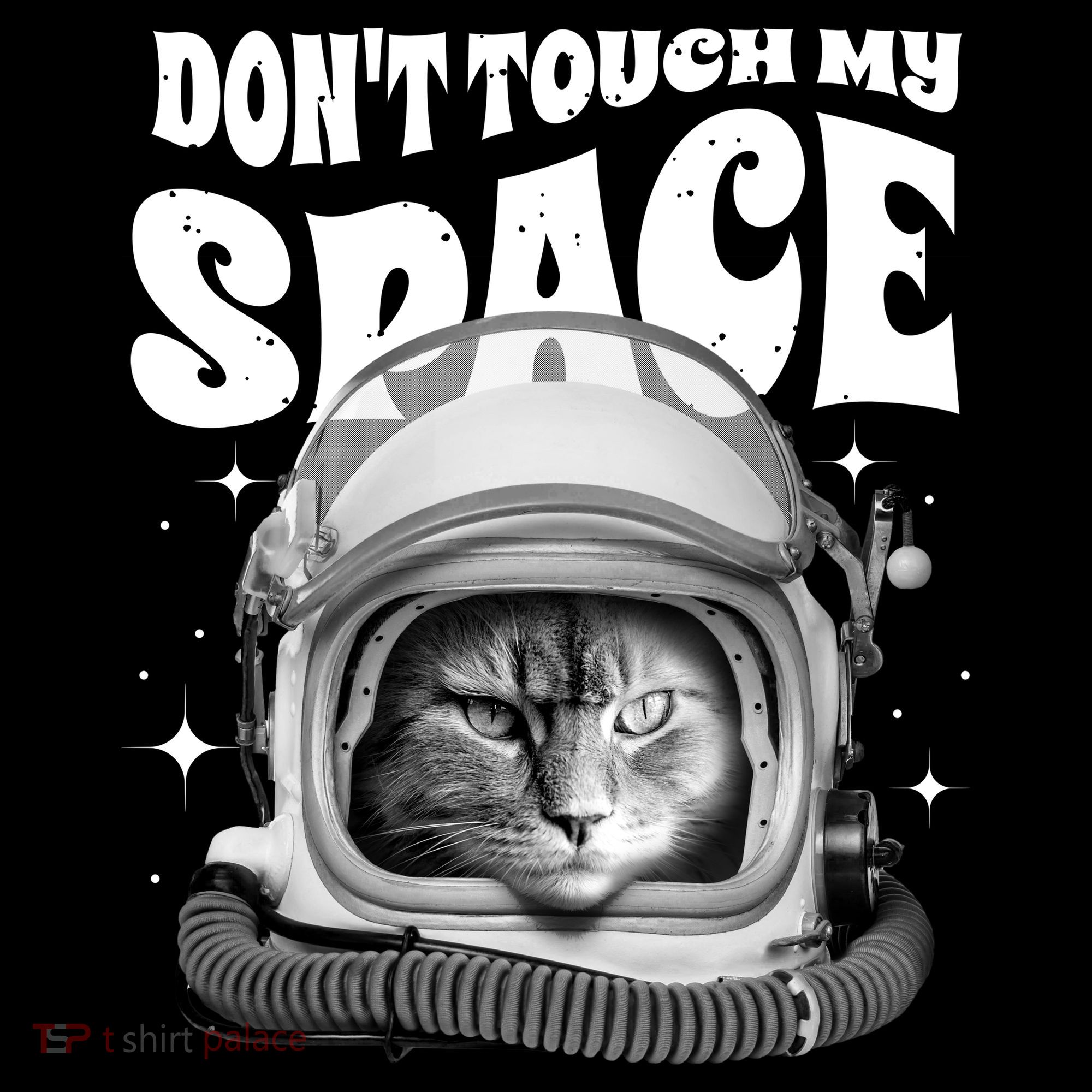 Don't Touch My Space Cat Backpack