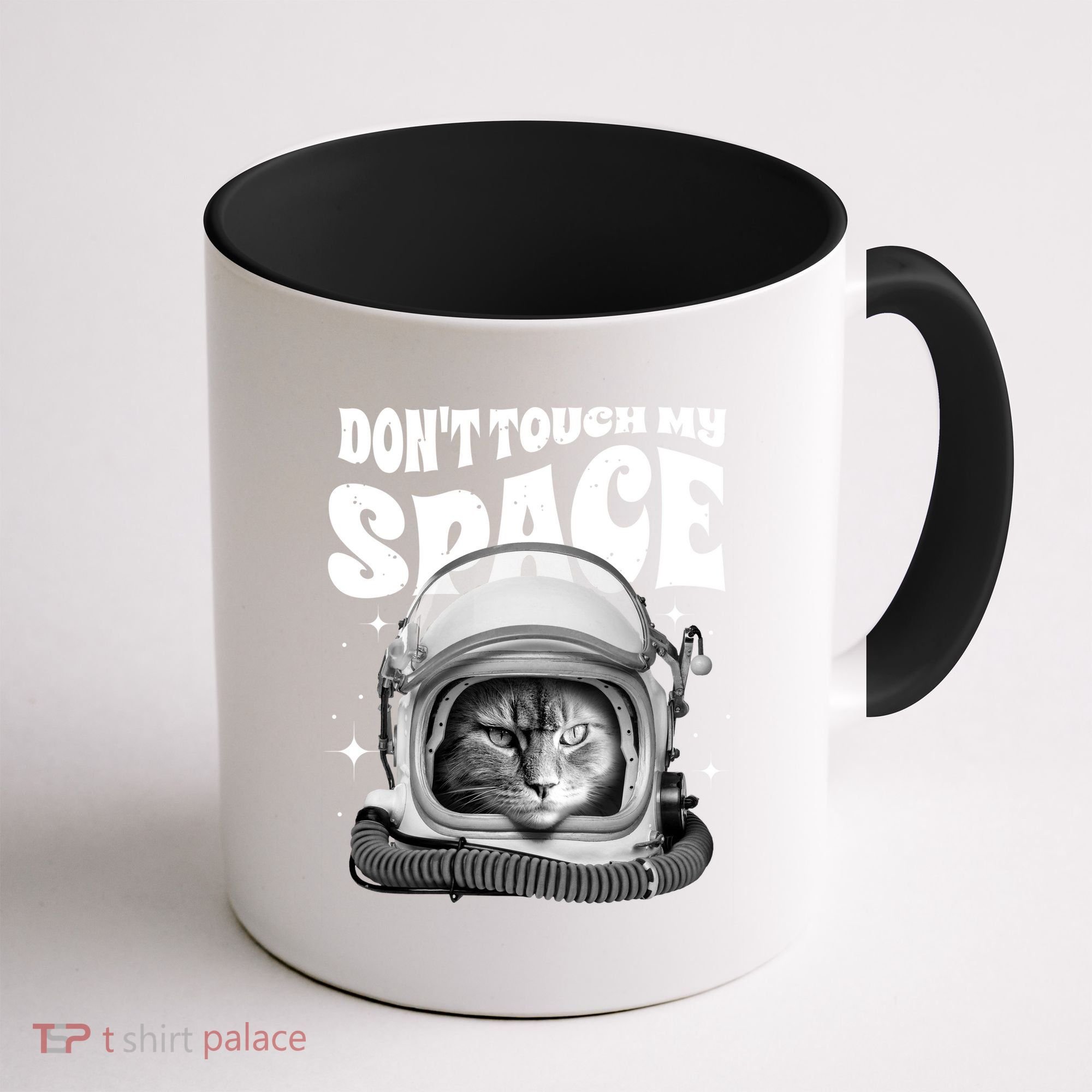 Don't Touch My Space Cat Coffee Mug
