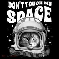 Don't Touch My Space Cat Coffee Mug thumb 5