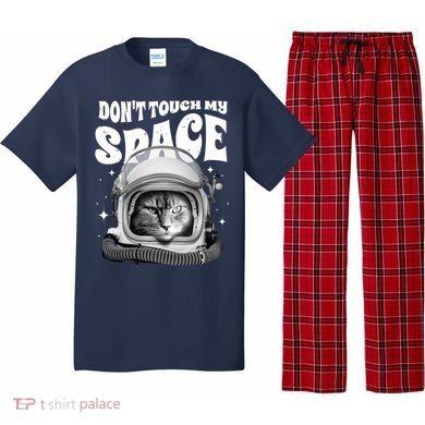 Don't Touch My Space Cat Pajama Set