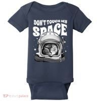 Don't Touch My Space Cat Baby Bodysuit thumb 0