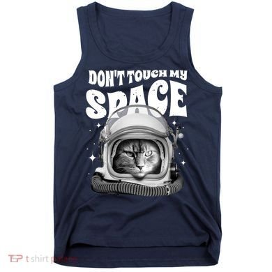 Don't Touch My Space Cat Tank Top