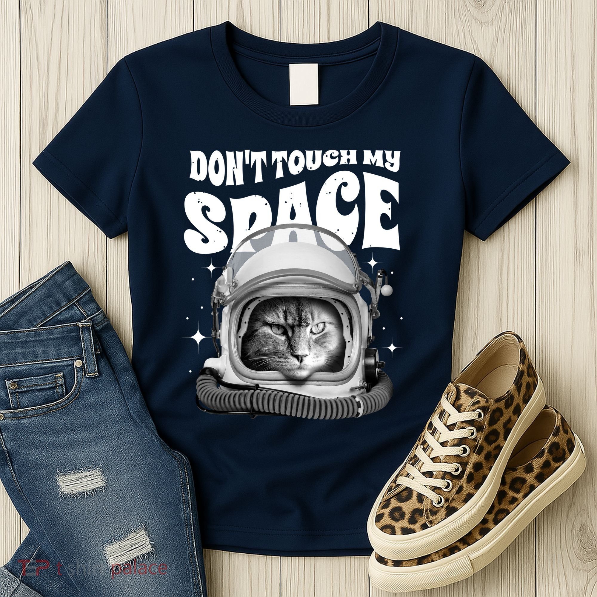 Don't Touch My Space Cat Women's T-Shirt
