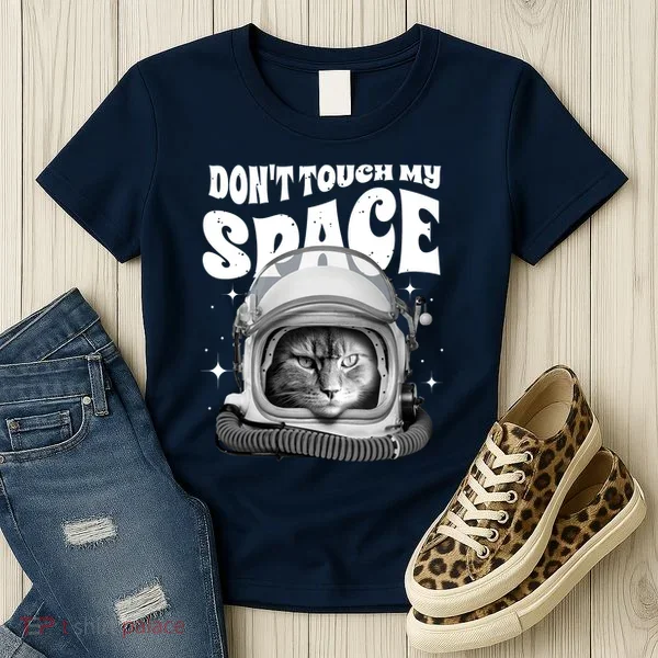 Don't Touch My Space Cat Women's T-Shirt