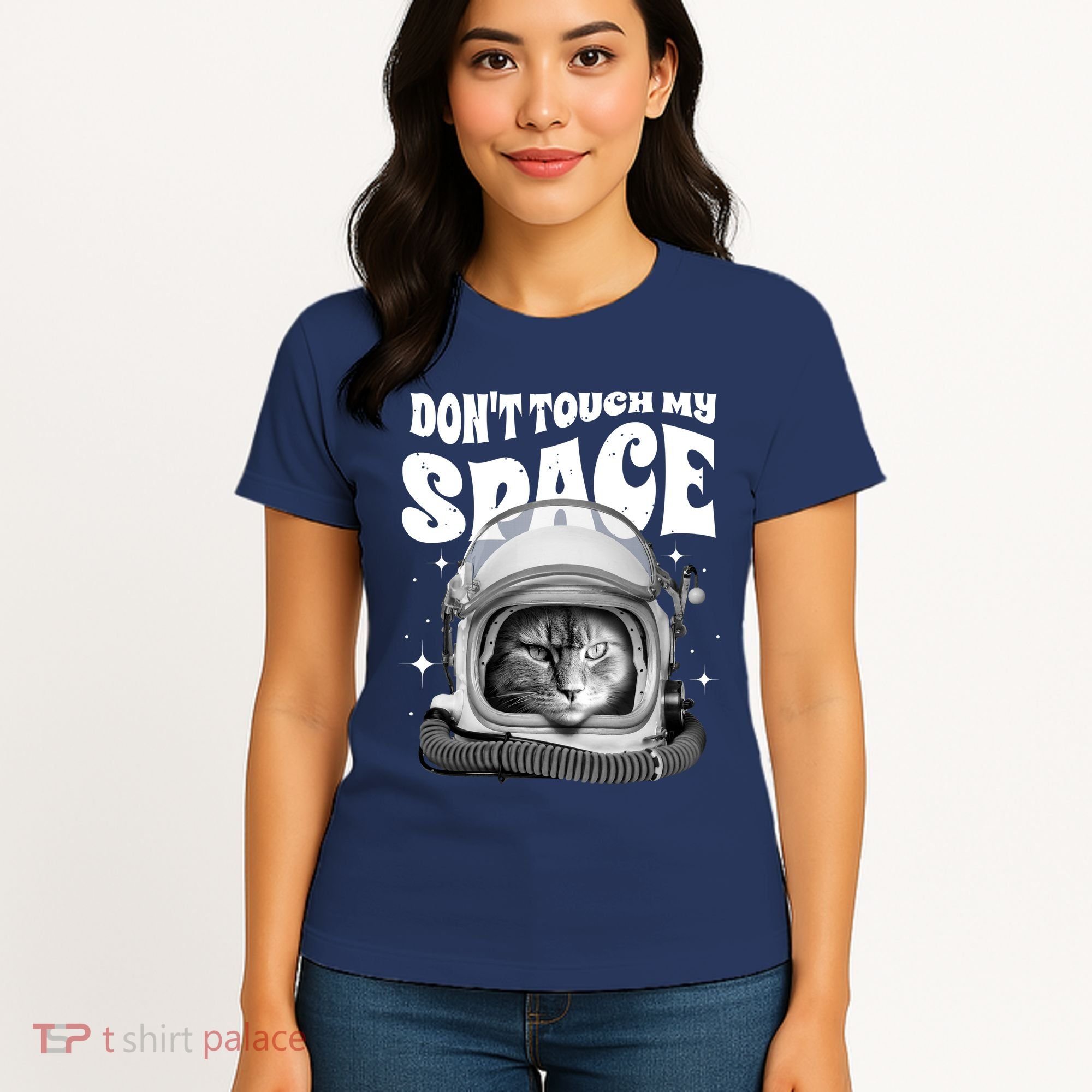 Don't Touch My Space Cat Women's T-Shirt