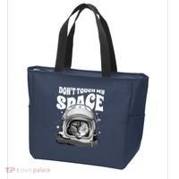Don't Touch My Space Cat Tote Bag thumb 3