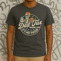 Dad Tax Making Sure It's Not Poison Skeleton Vintage T-Shirt thumb 3