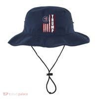 Donald Trump Merchandise 45 47 American Flag Bucket Hat thumb 0