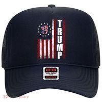 Donald Trump Merchandise 45 47 American Flag Hat thumb 0