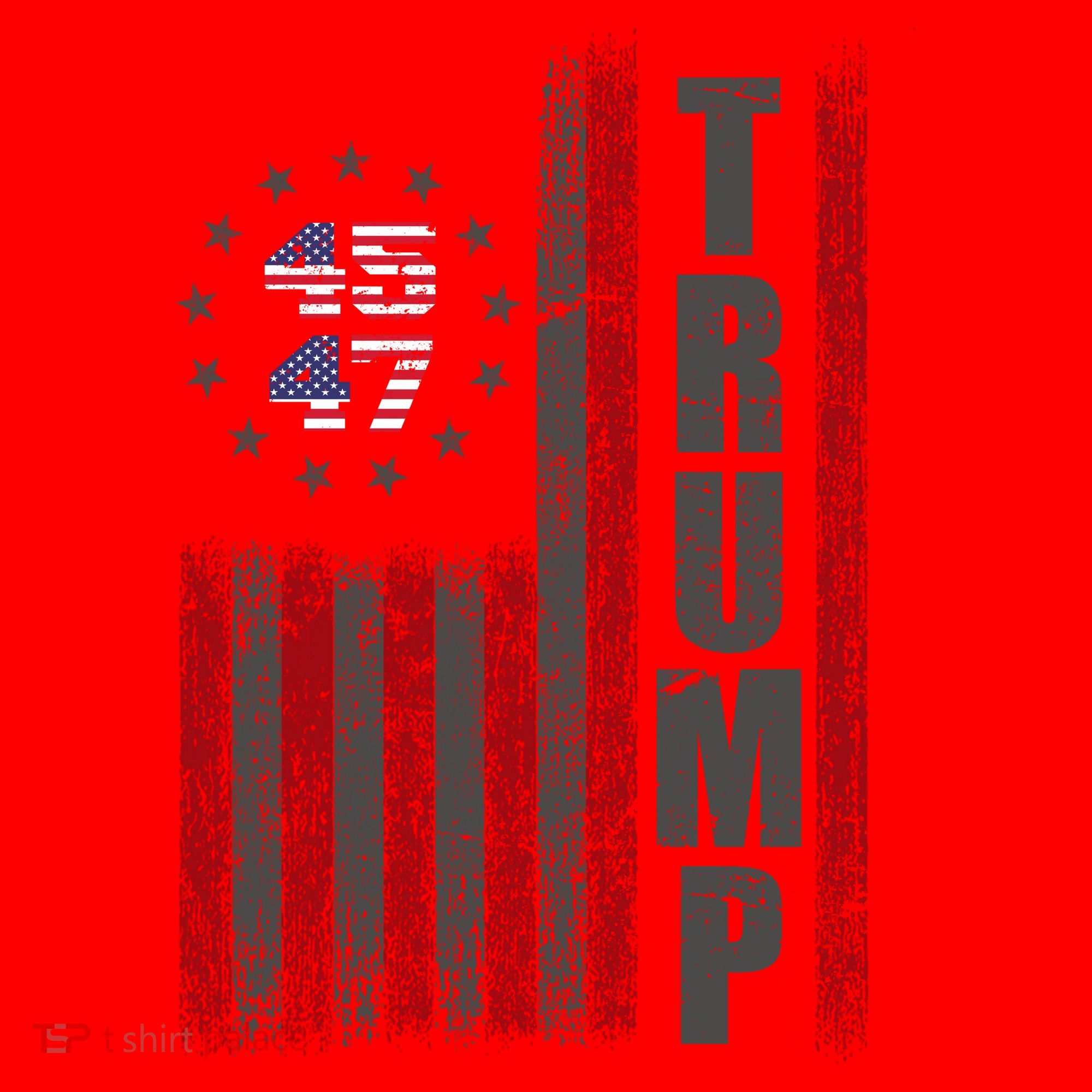 Donald Trump Merchandise 45 47 American Flag Santa Hat