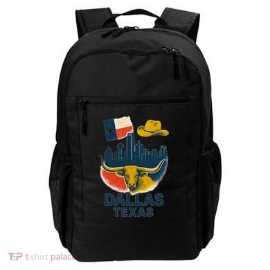 Dallas Texas Modern Collage Backpack