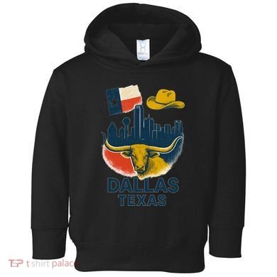 Dallas Texas Modern Collage Toddler Hoodie