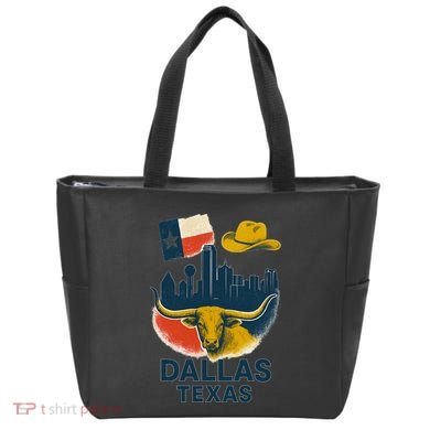 Dallas Texas Modern Collage Tote Bag