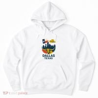 Dallas Texas Modern Collage Hoodie thumb 0