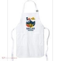 Dallas Texas Modern Collage Apron thumb 0
