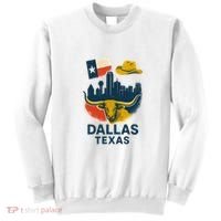 Dallas Texas Modern Collage Sweatshirt thumb 0