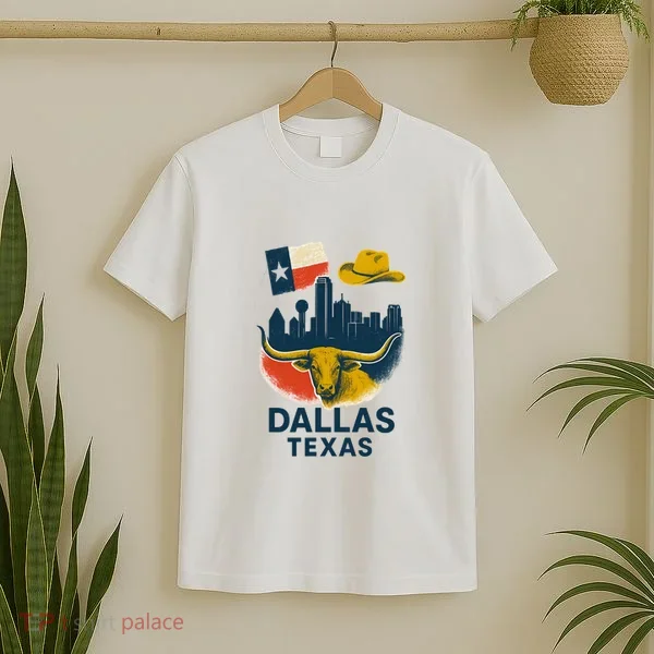 Dallas Texas Modern Collage T-Shirt