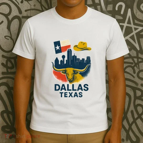 Dallas Texas Modern Collage T-Shirt