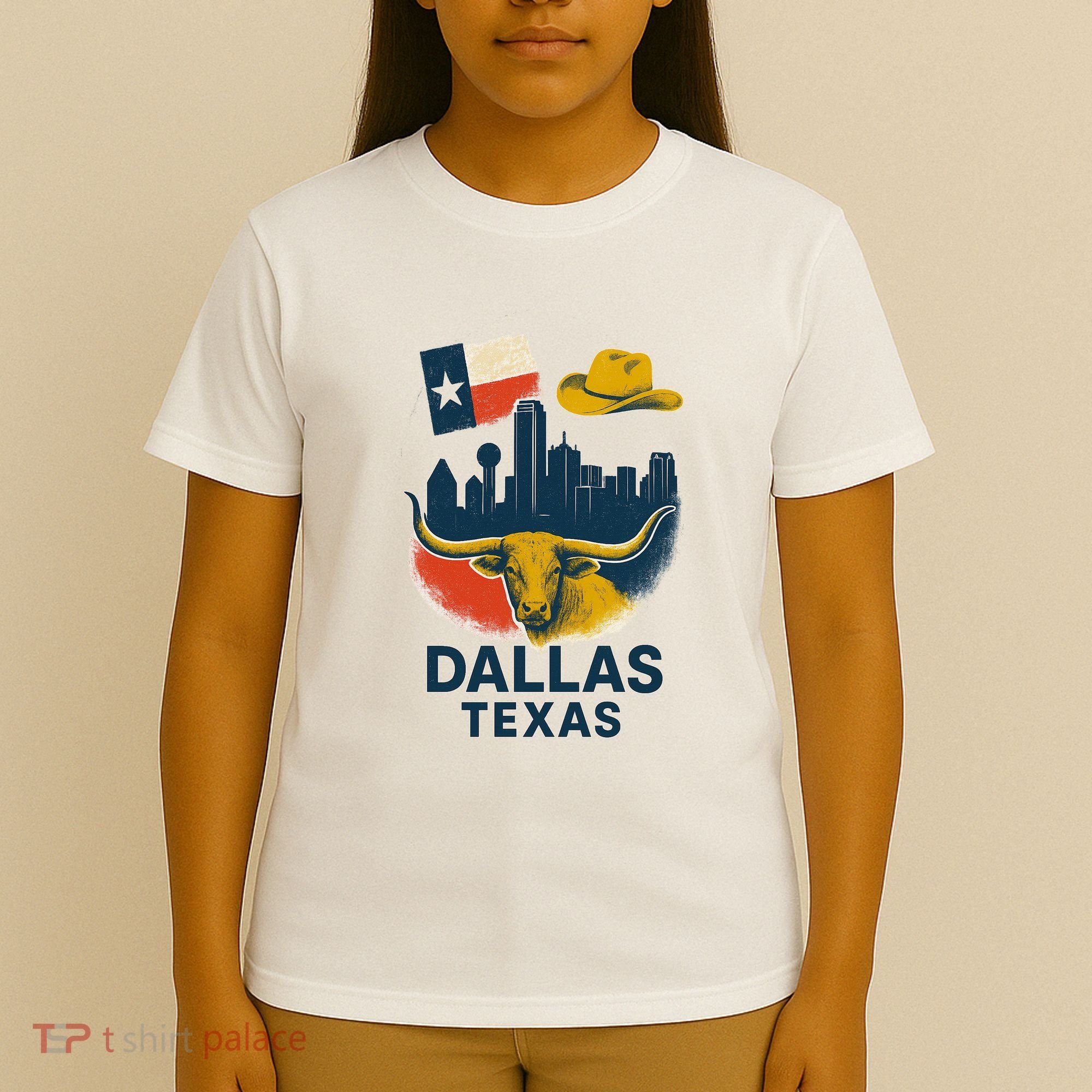 Dallas Texas Modern Collage T-Shirt