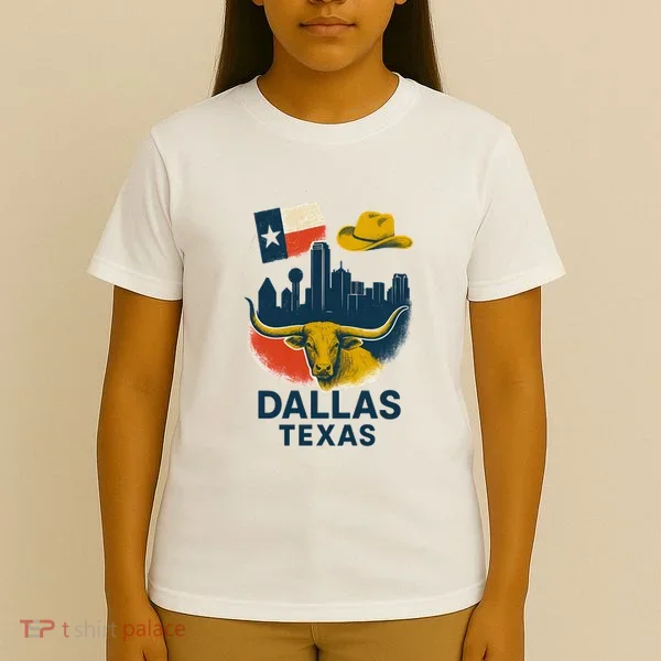 Dallas Texas Modern Collage T-Shirt